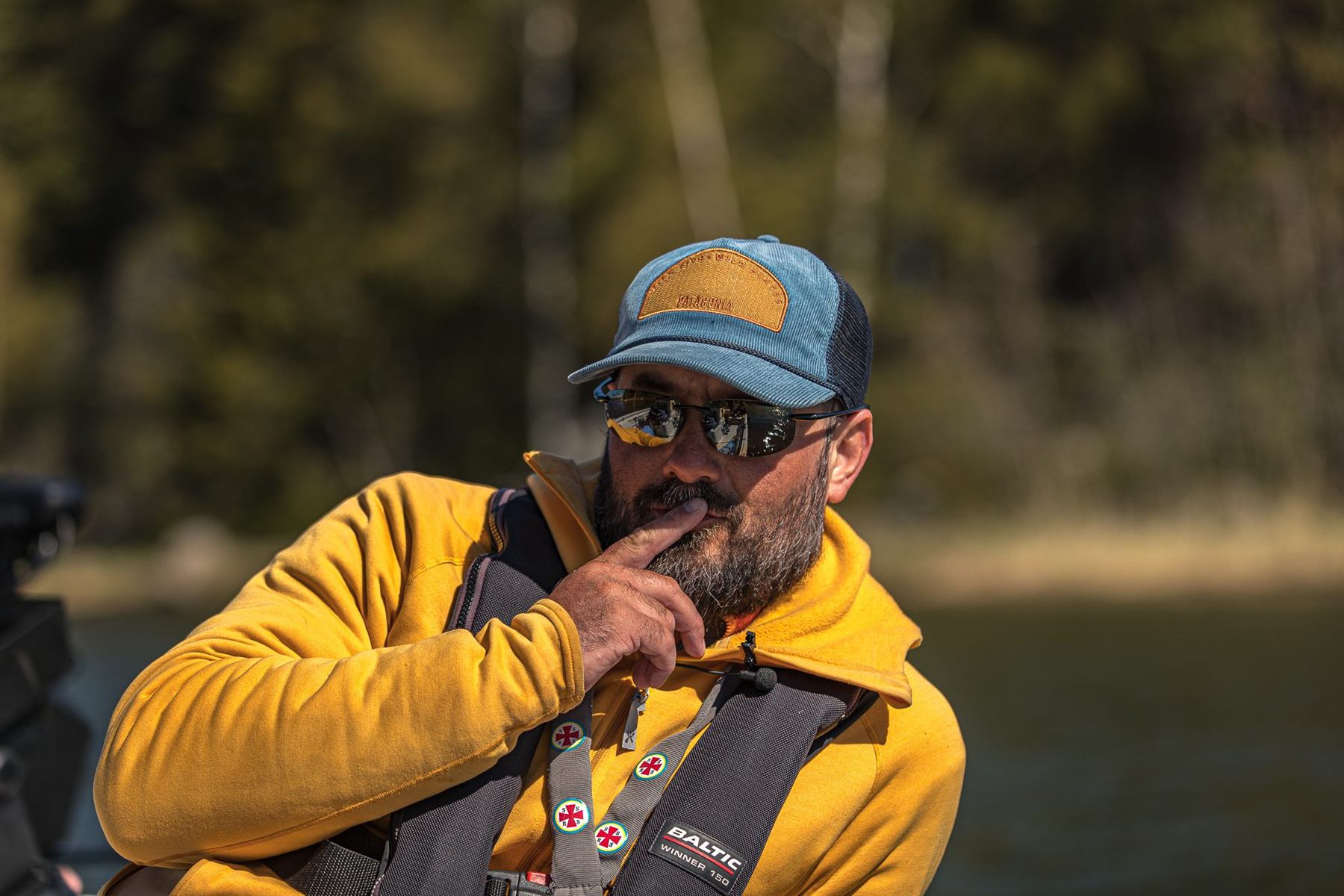 Alban Regnoult, guide de pêche chez Lappland Pro Natur