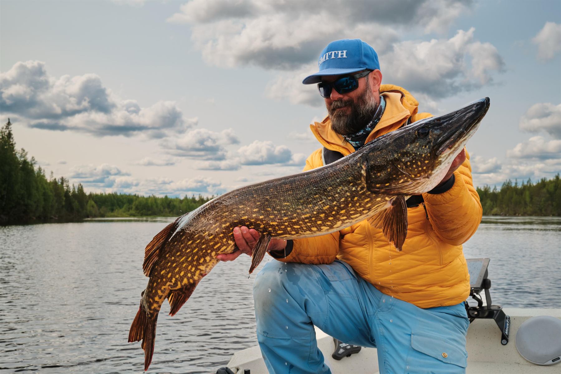 Pêche au brochet en Laponie suédoise chez Lappland Pro Natur