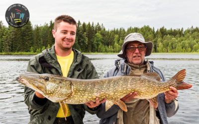 Saison 2021, un brochet de 127 cm
