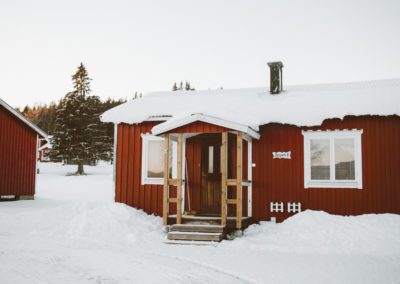 Chalet hiver Laponie